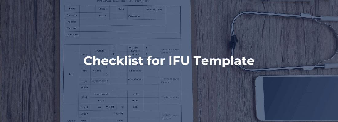 Checklist-for-IFU-Template
