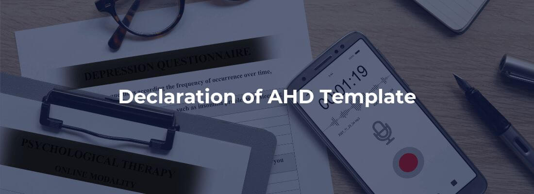 Declaration-of-AHD-Template