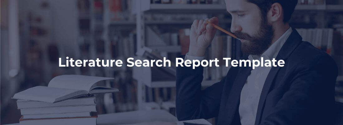 Literature-Search-Report-Template